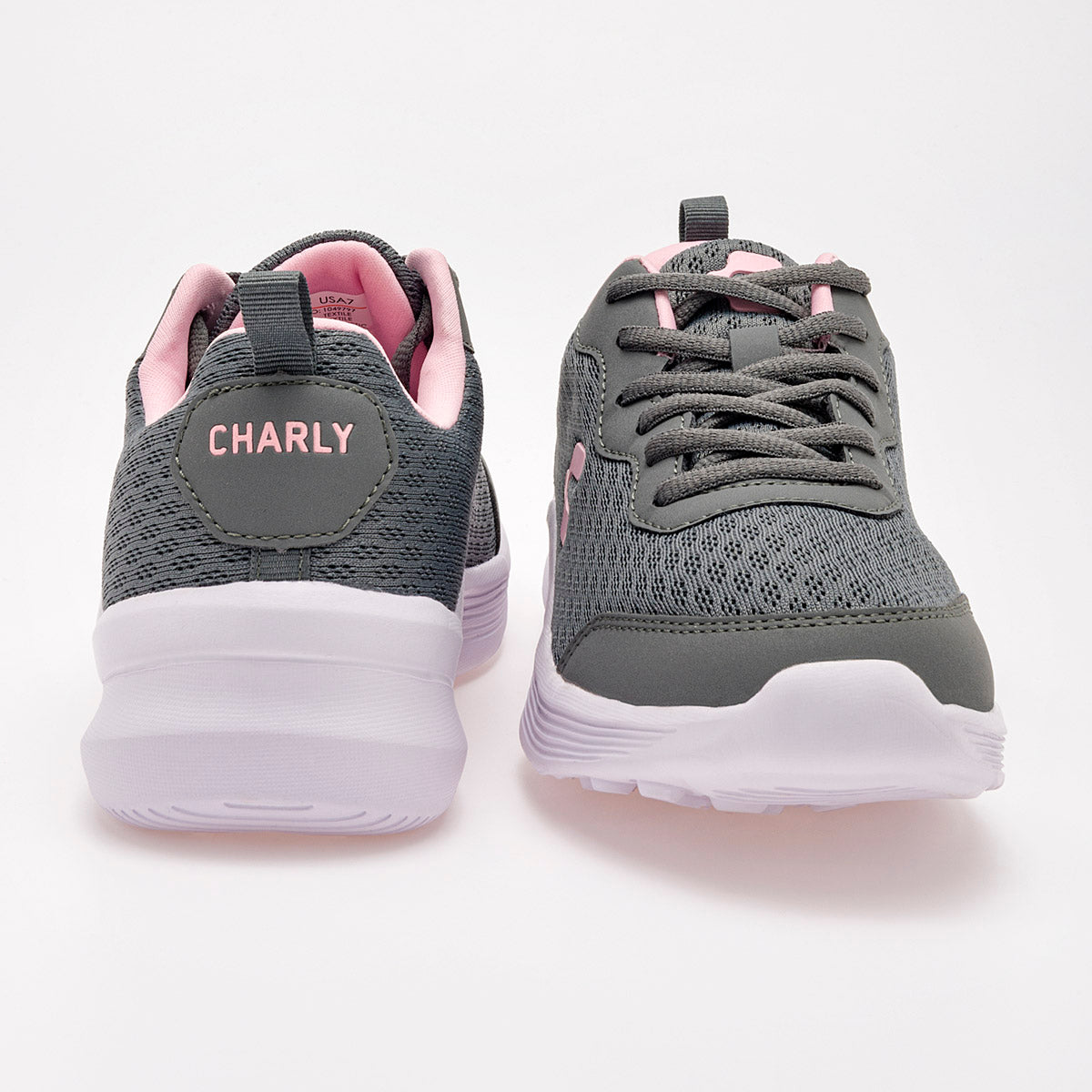 Tenis para mujer marca Charly Gris cod. 100609