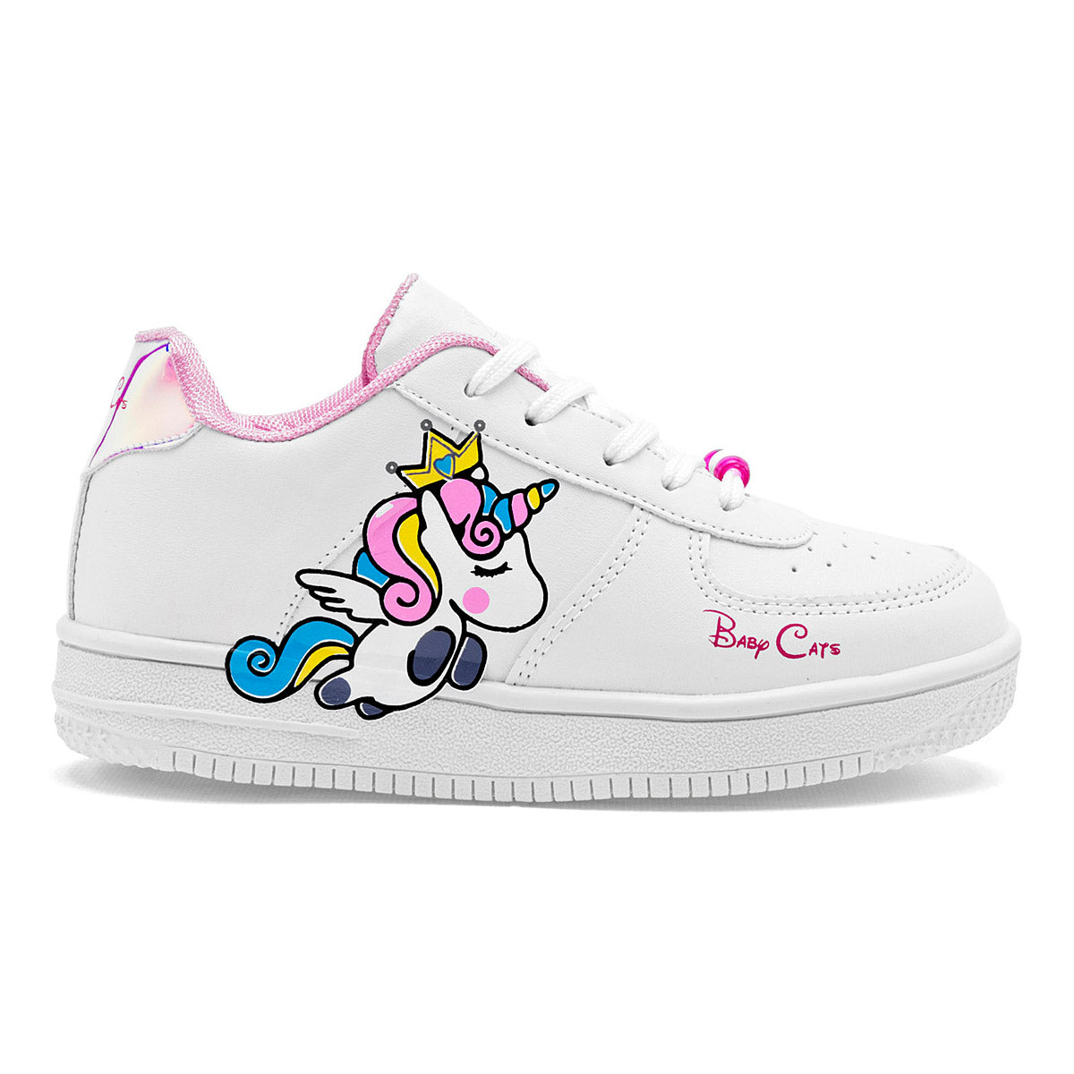 Tenis urbano con unicornio Baby Cats para niña
