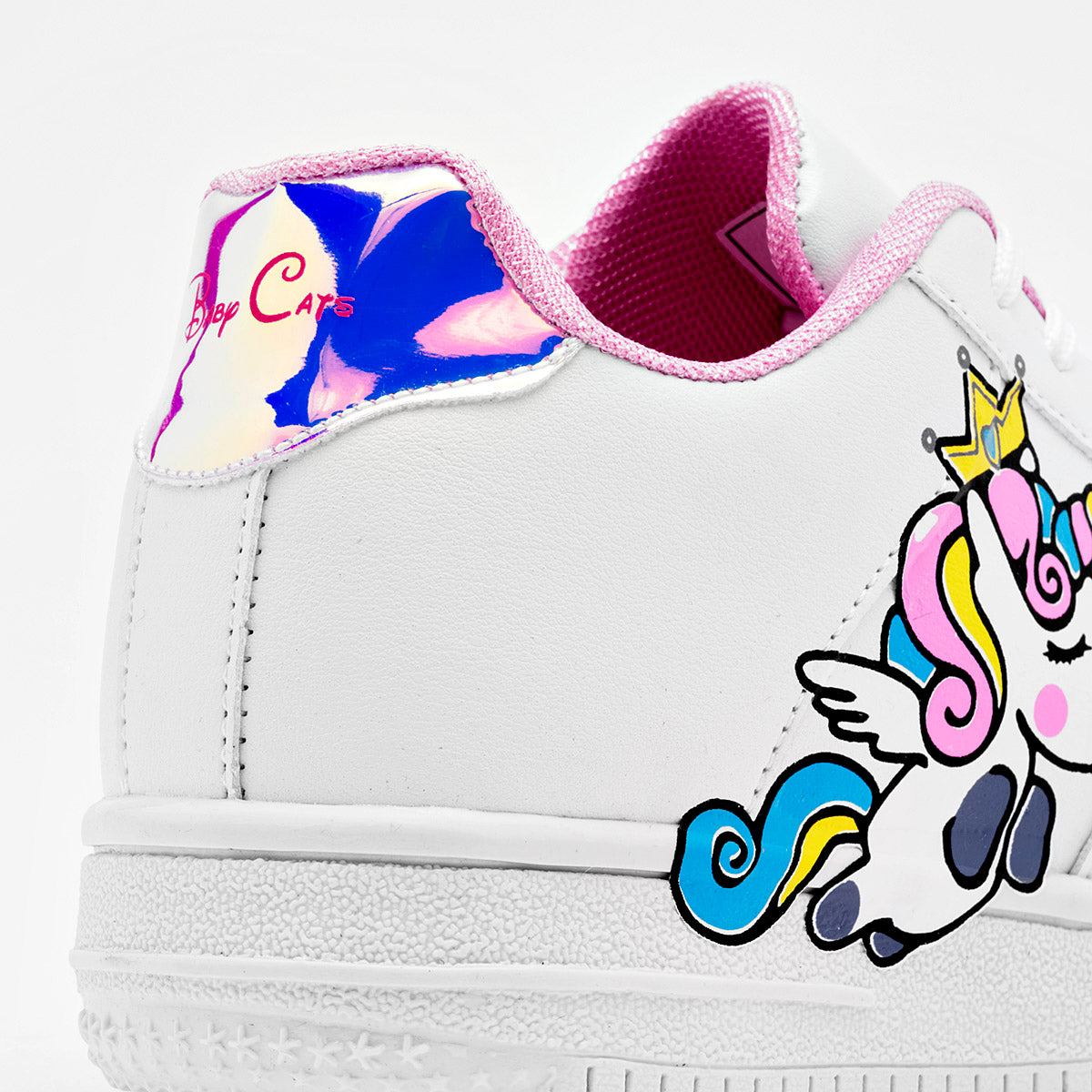 Pakar.com | Tienda online | Calzado Escolar | Tenis urbano con unicornio Baby Cats para niña preescolar | Regreso a clases | Vacaciones de Verano