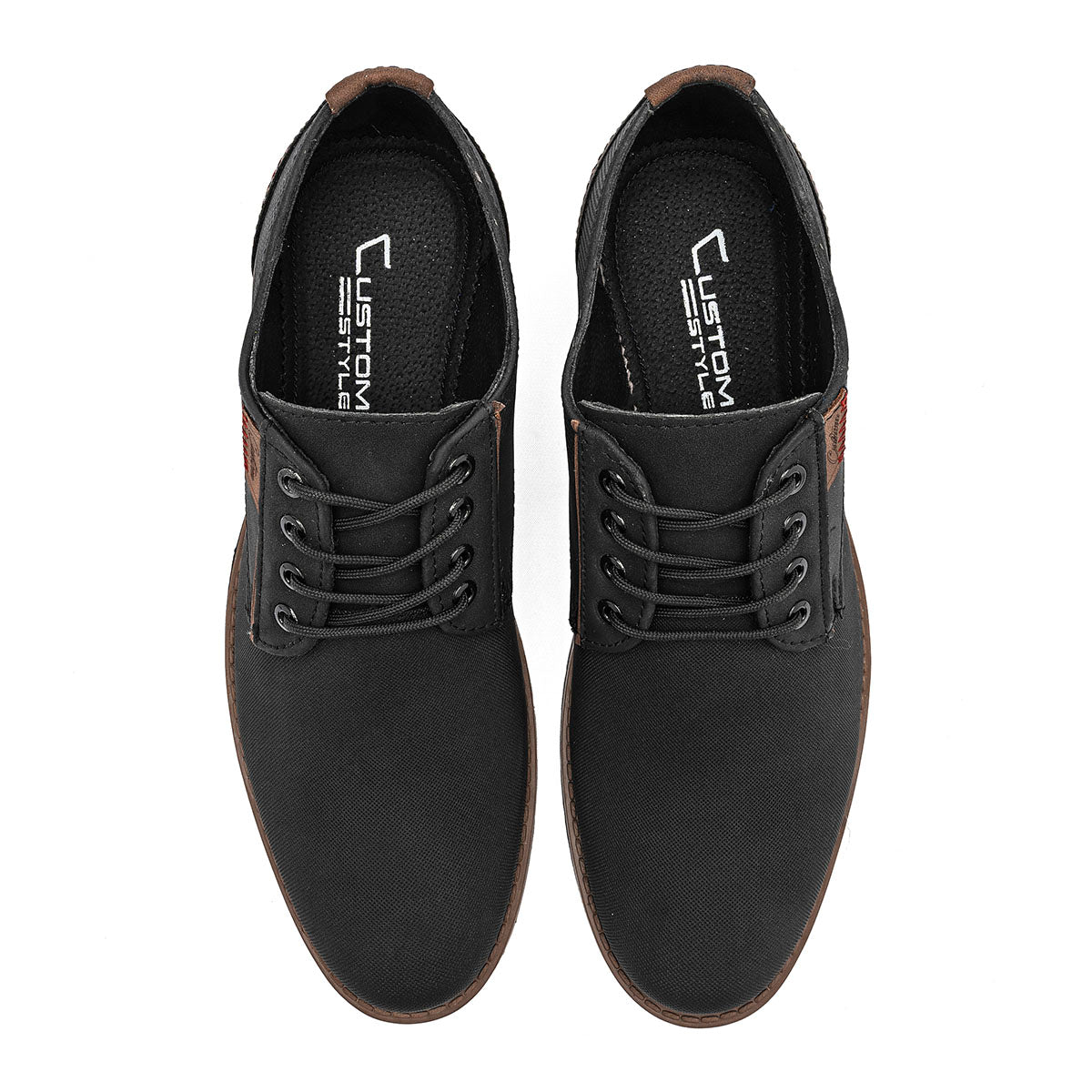 Zapato casual Negro Total para hombre