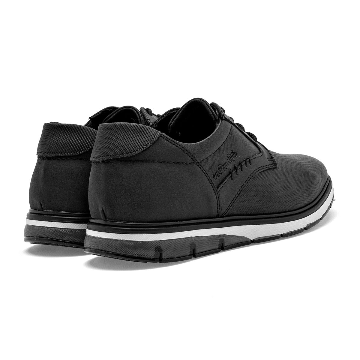 Zapato casual Negro Total para hombre
