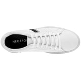 Tenis escolar para joven marca Neosport Blanco cod. 101026