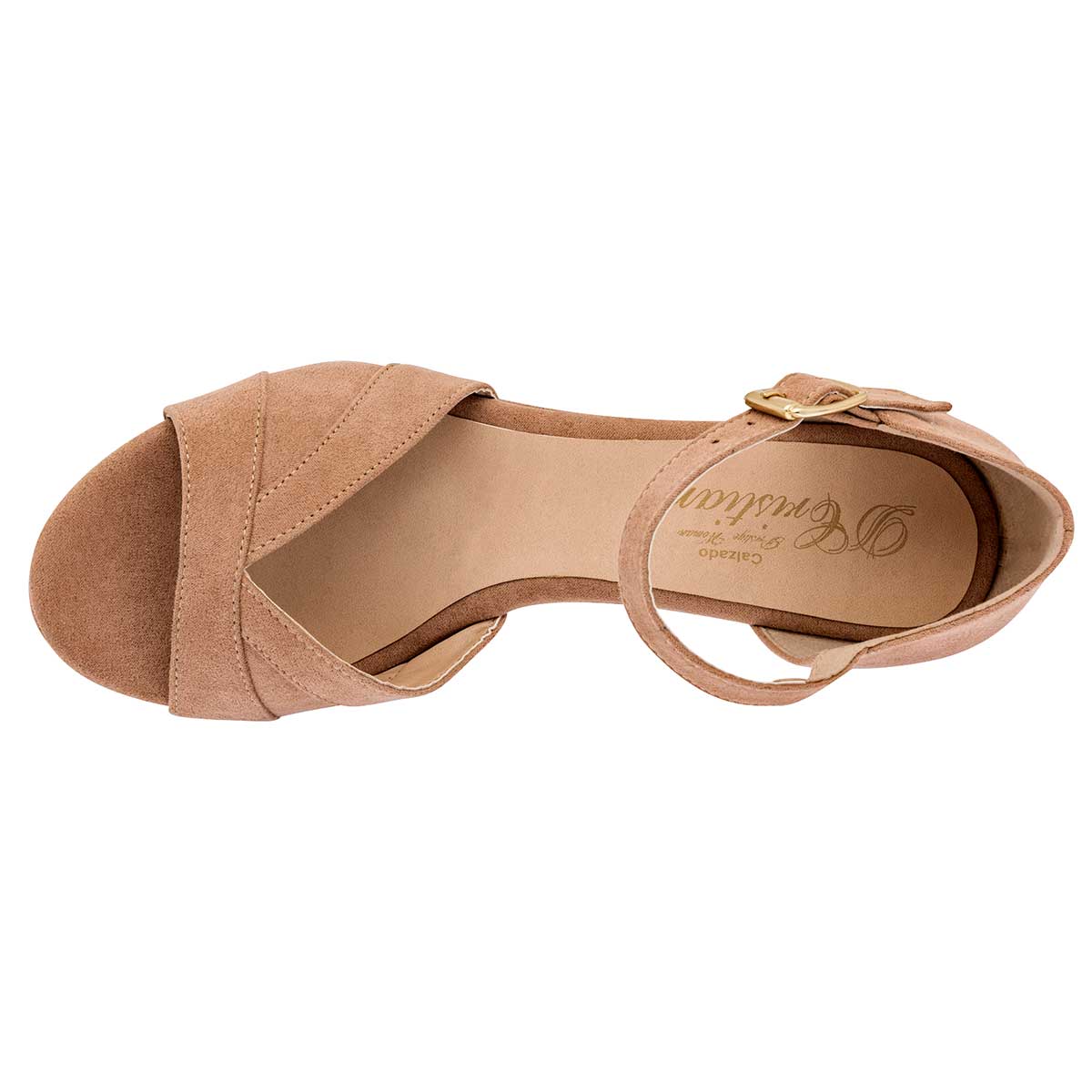 Zapatilla para mujer marca D'Cristian Beige cod. 101332