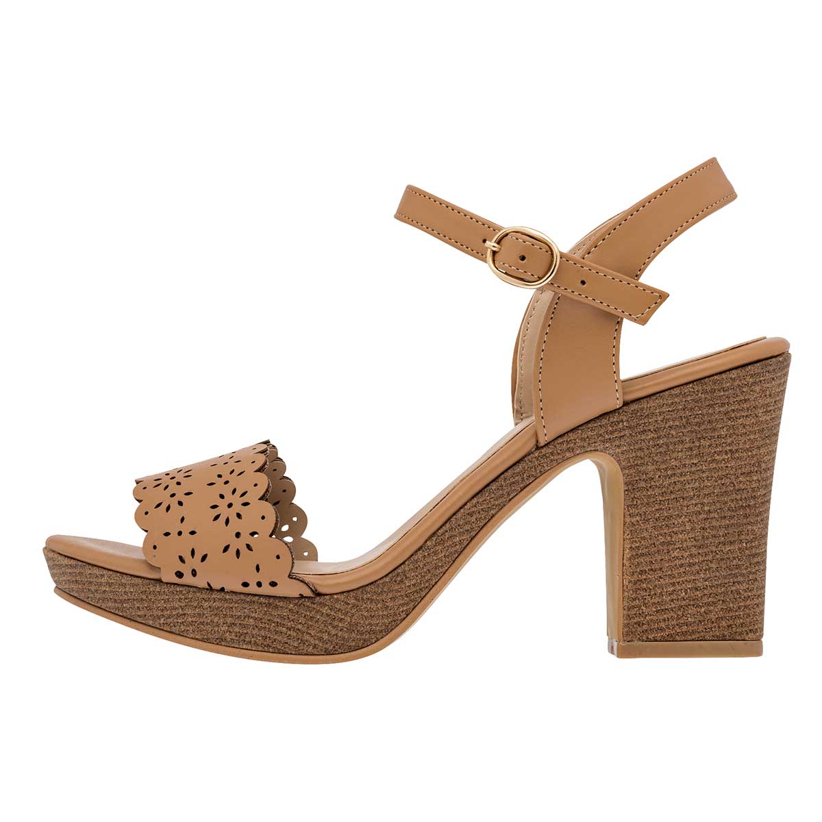 Sandalia para mujer marca D'Cristian Beige cod. 101333