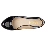 Zapatilla charol para mujer marca Poptops Negro cod. 101469