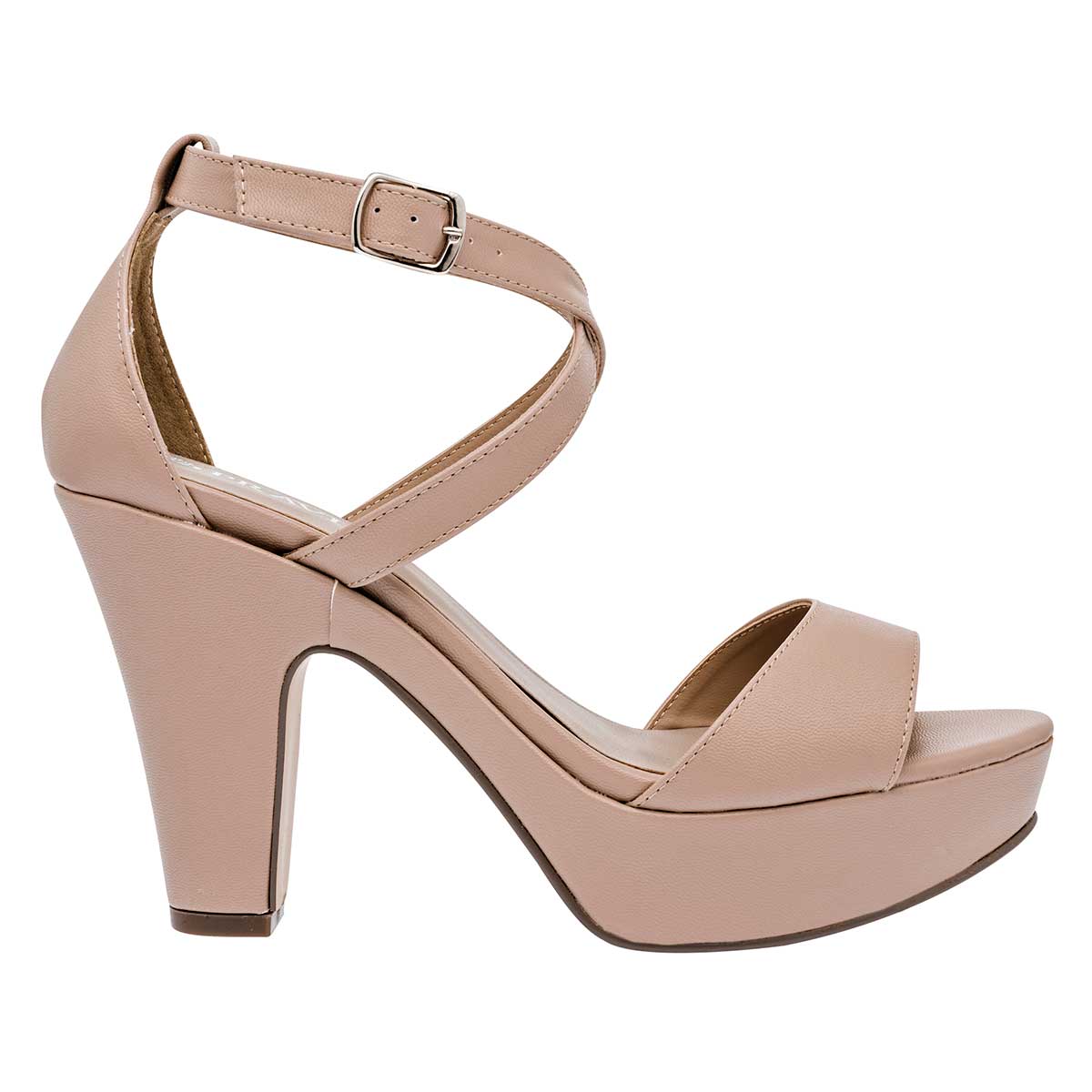 Zapatilla para mujer marca Pravia Nude cod. 101470