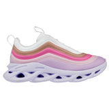 Tenis urbano lila multicolor para mujer marca American Fire cod. 101511