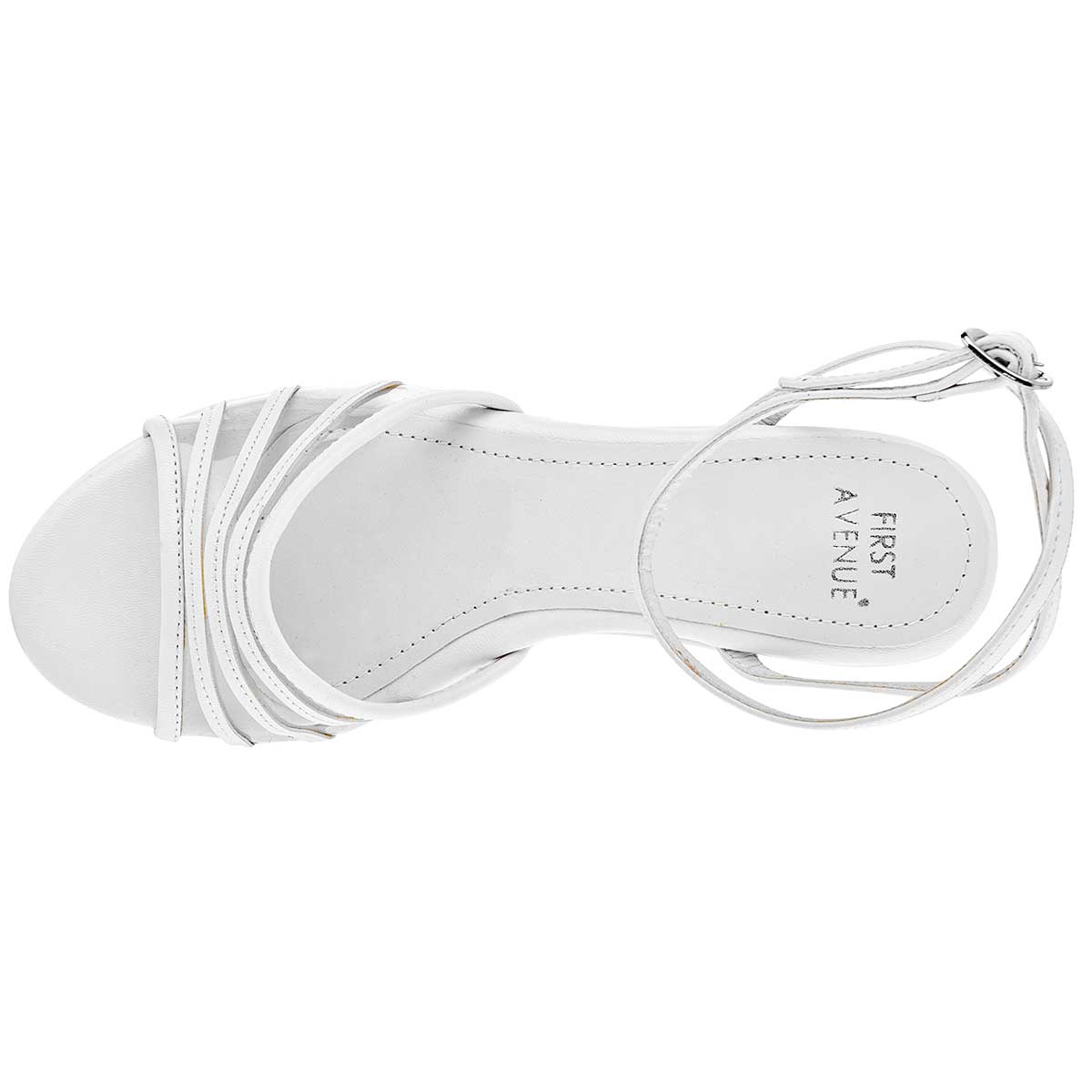 Sandalia para mujer marca First Avenue Blanco cod. 101664