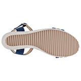 Sandalia para mujer marca Fratta Azul marino cod. 101669