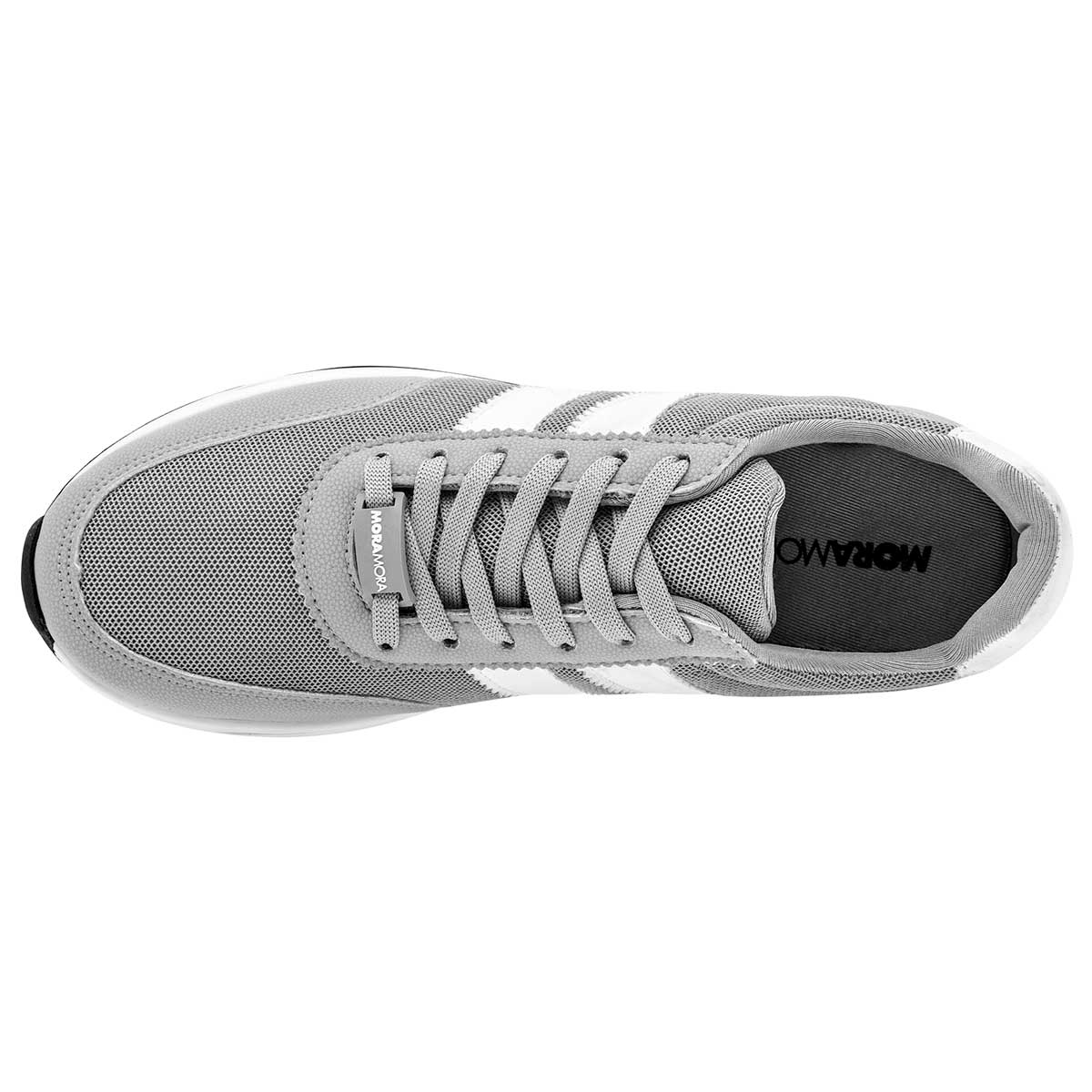 Tenis para mujer marca Moramora Gris cod. 101845