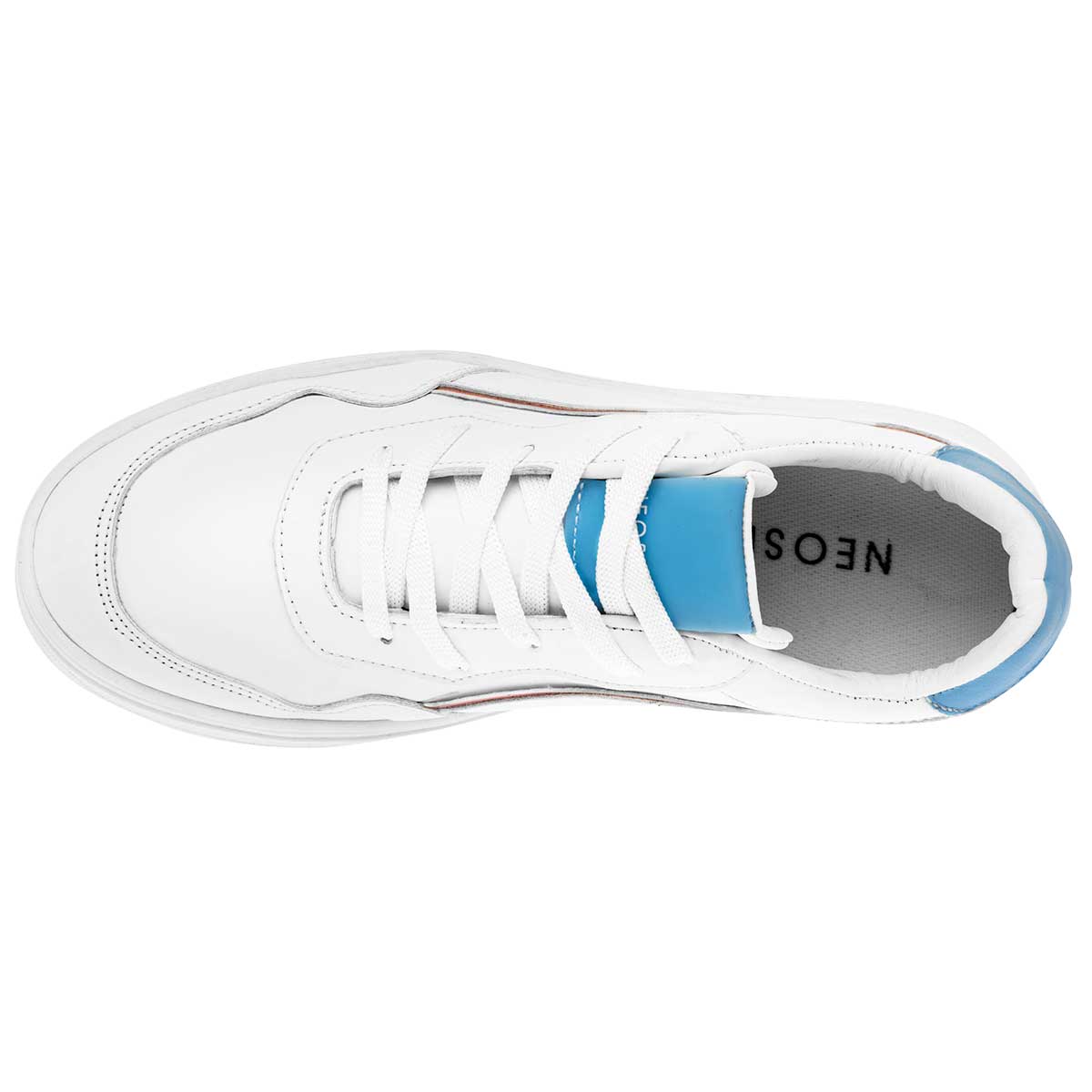 Tenis escolar para joven marca Neosport Blanco cod. 101915