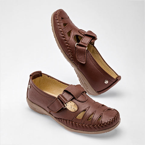 Zapato confort de piel  Mora Confort para mujer