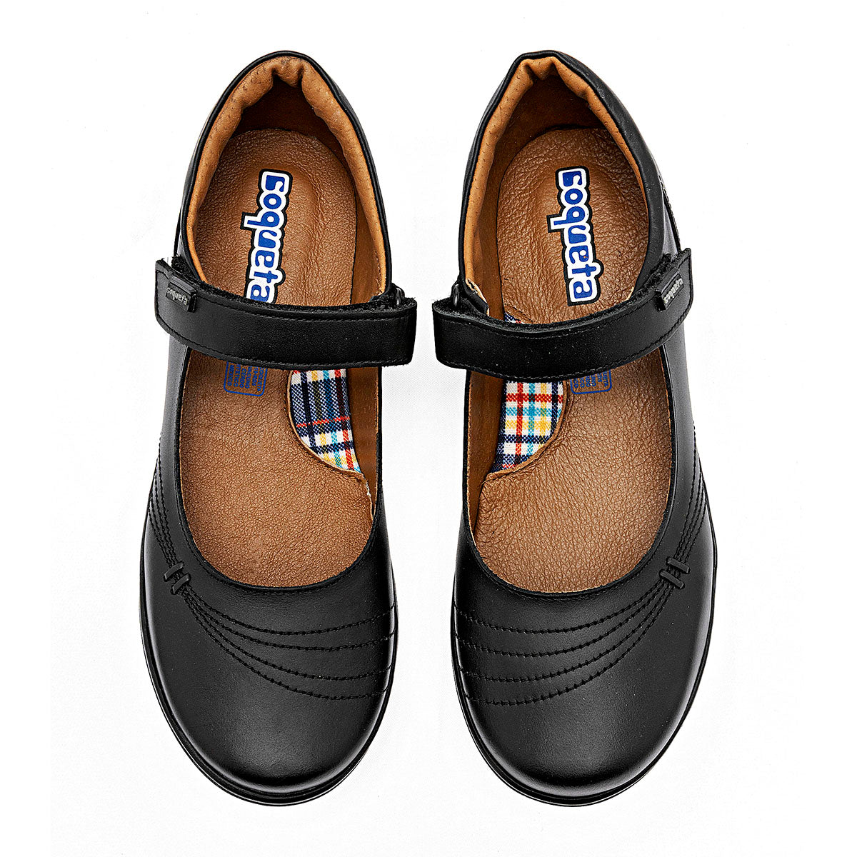 Zapato piel escolar Coqueta para niña preescolar