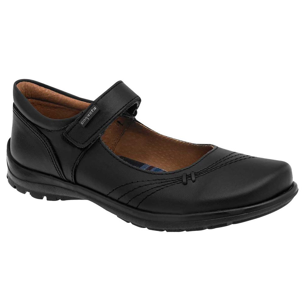 Zapato piel escolar Coqueta para niña preescolar
