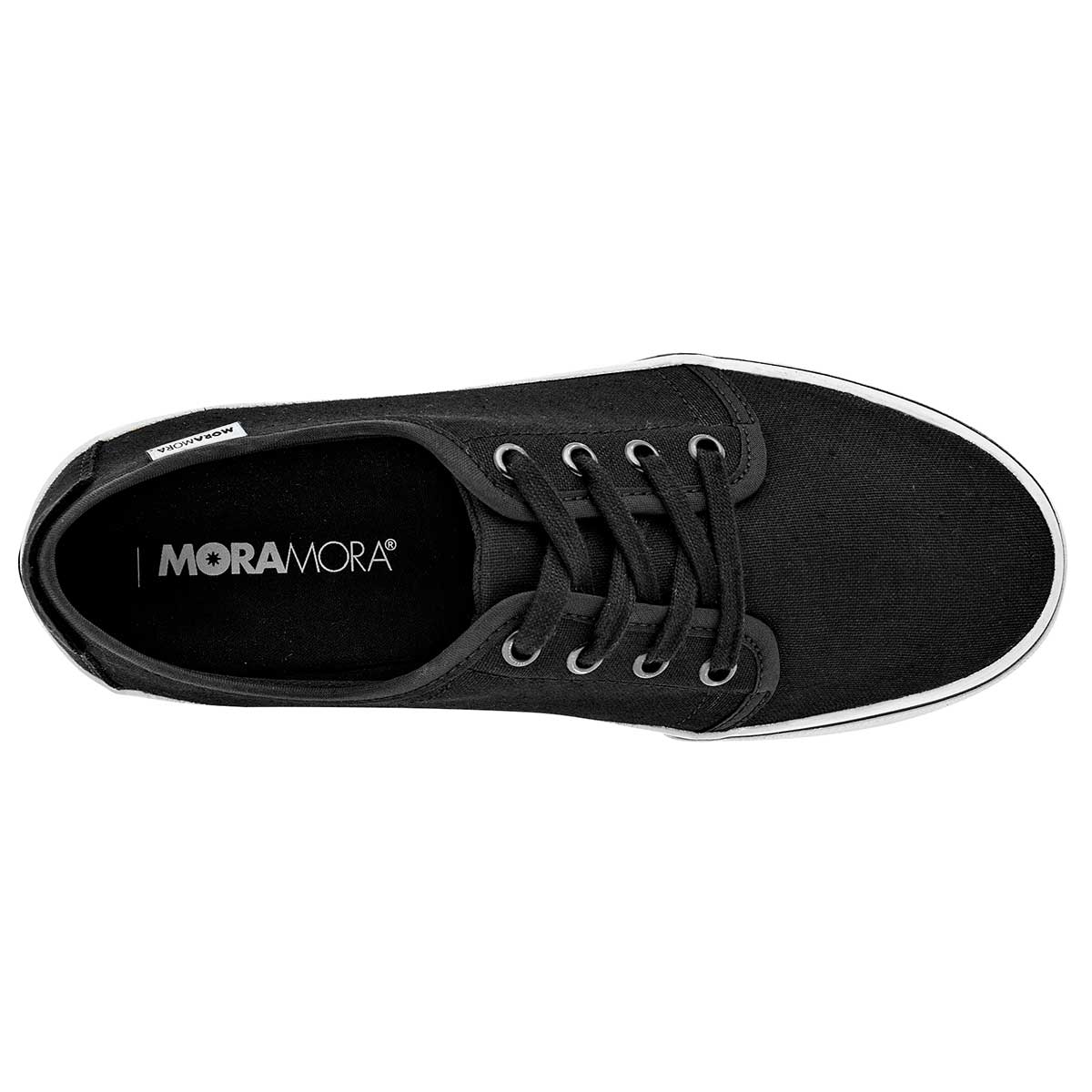 Tenis para mujer marca Moramora Negro cod. 102470