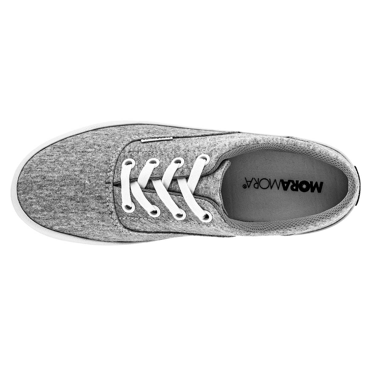 Tenis para mujer marca Moramora Gris cod. 102475