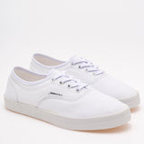 Tenis escolar para joven marca Moramora Blanco cod. 102481