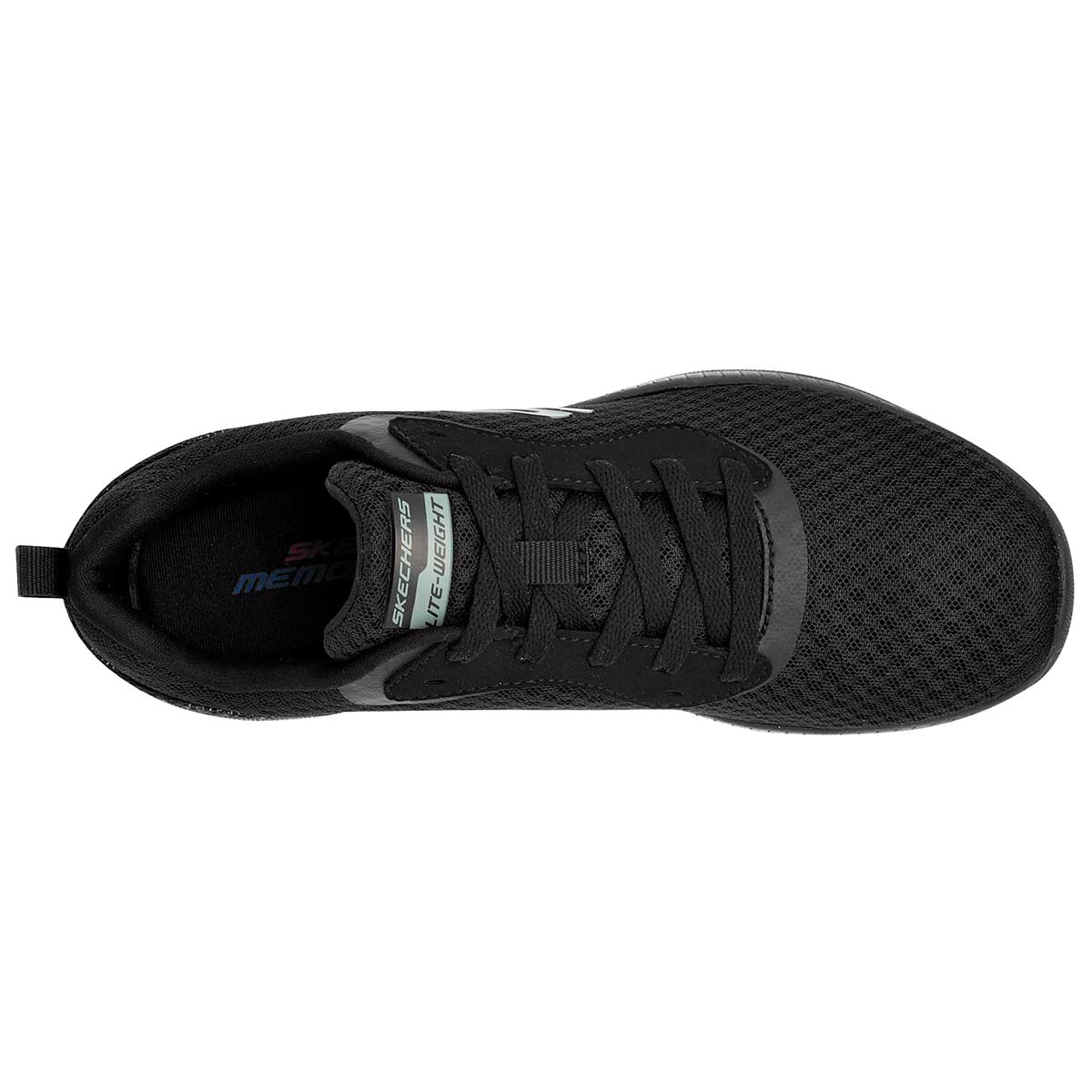 Tenis modelo Bountiful para Mujer marca Skechers Negro cod. 102907