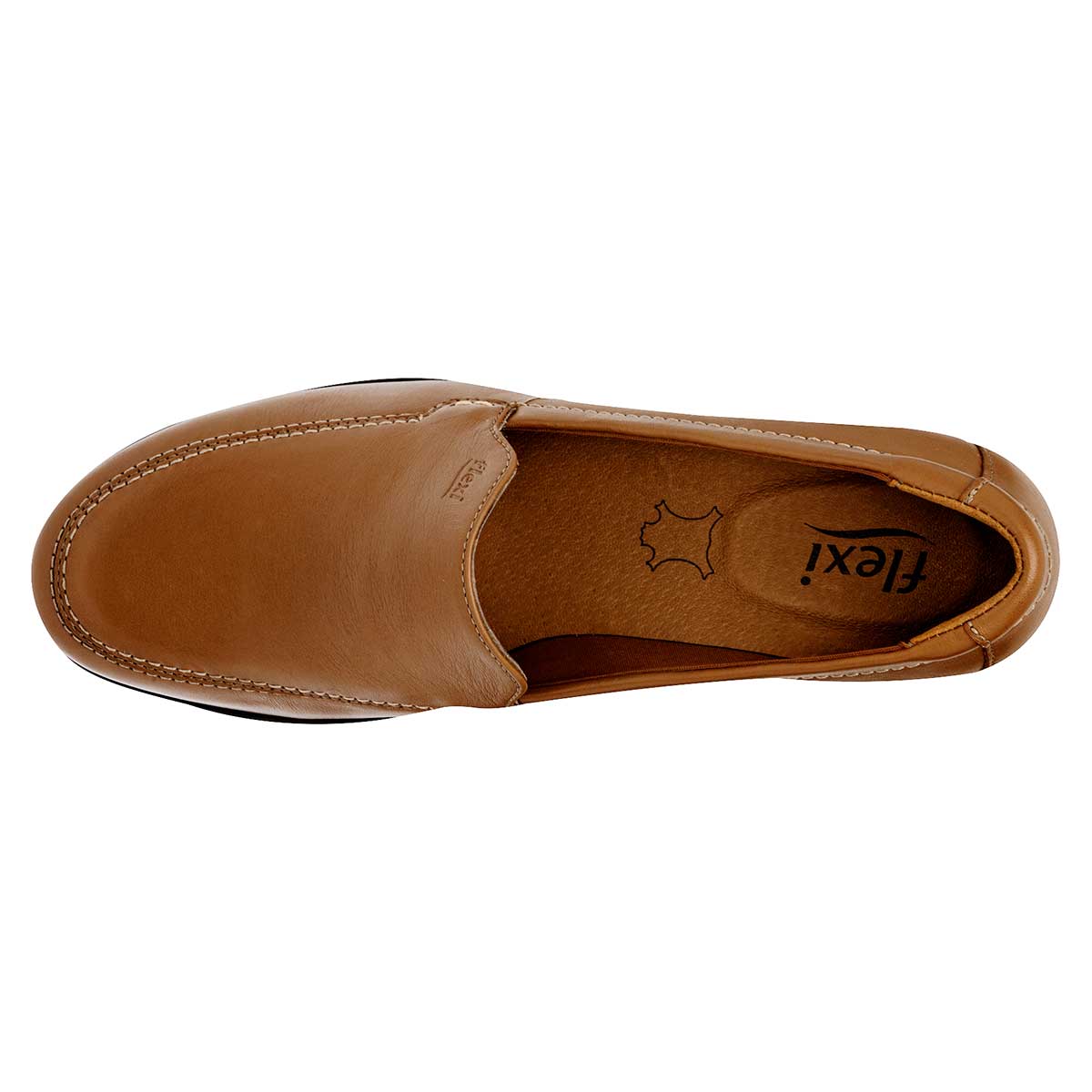 Zapato confort para mujer marca Flexi Café cod. 103673