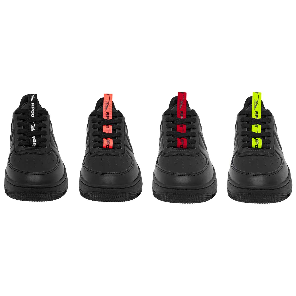 Tenis escolar para Niño marca Apoort Negro cod. 104167