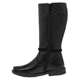 Bota para niña marca Ensueño Negro cod. 104411