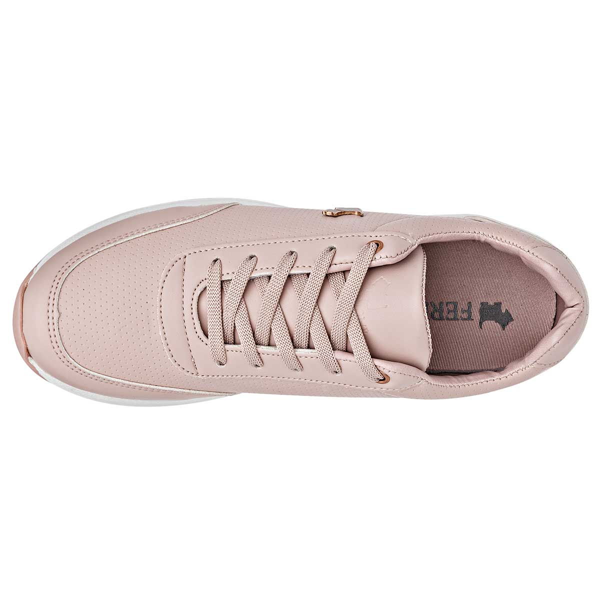 Tenis urbano para mujer marca Ferrioni Rosa cod. 104439