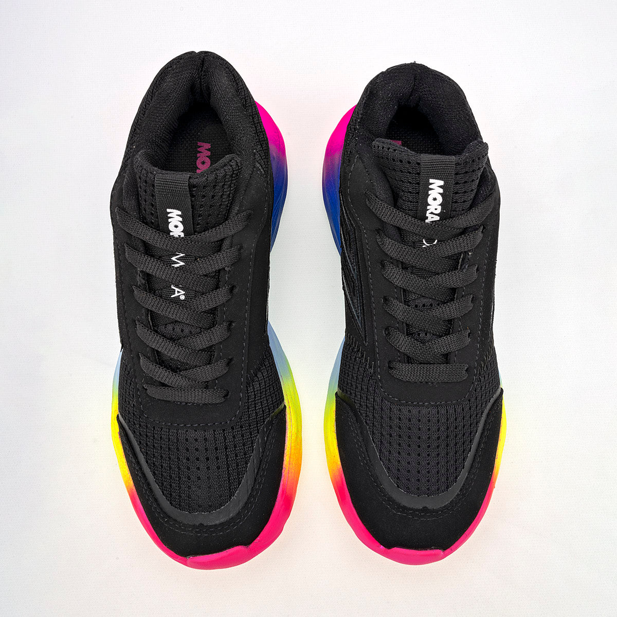 Tenis para mujer marca Moramora Negro cod. 104800