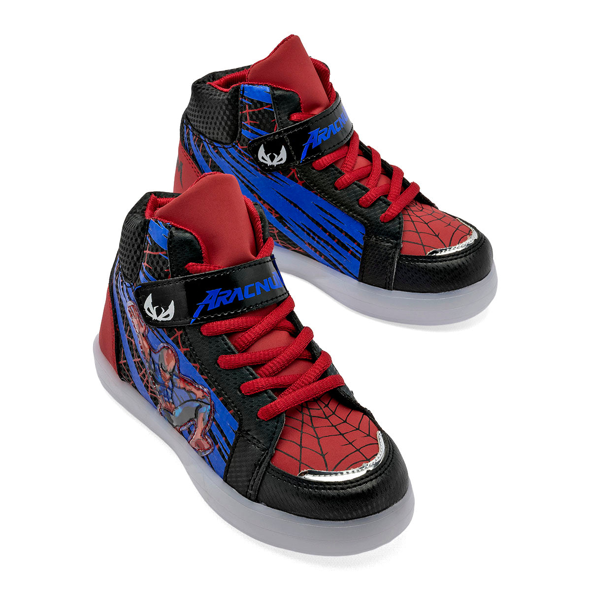 Tenis urbano con luces spiderman Space Boys para Niño