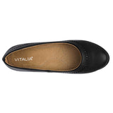 Zapatilla para mujer marca Vitalia Negro cod. 105070