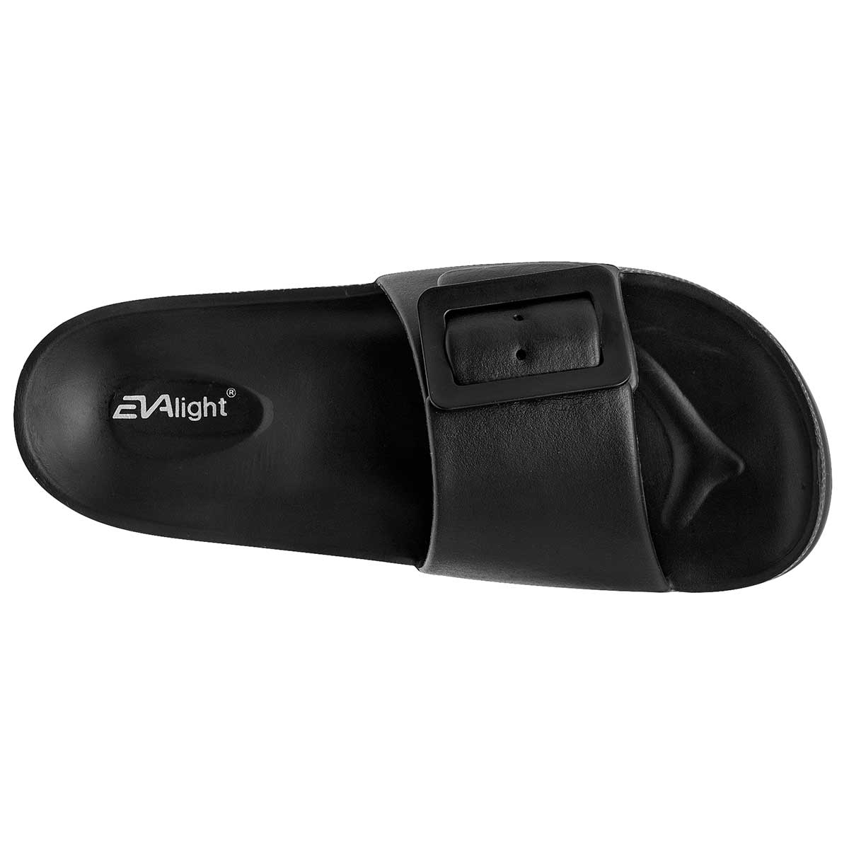 Sandalia slide para joven marca Evalight Negro cod. 105376