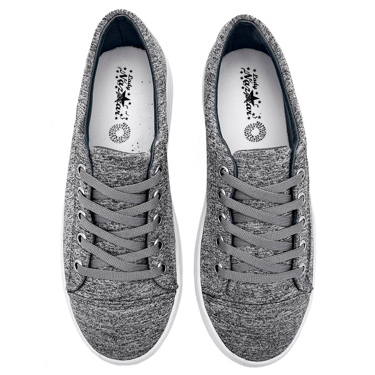 Tenis urbano para mujer marca Nazzcar Gris cod. 105389