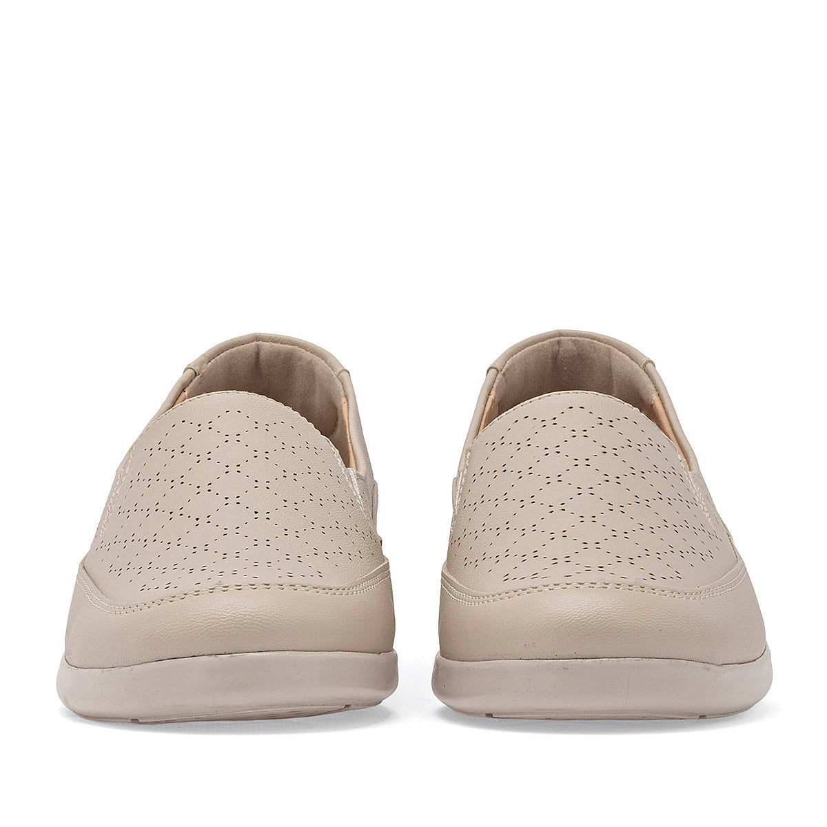Zapato confort beige Mora Confort para mujer