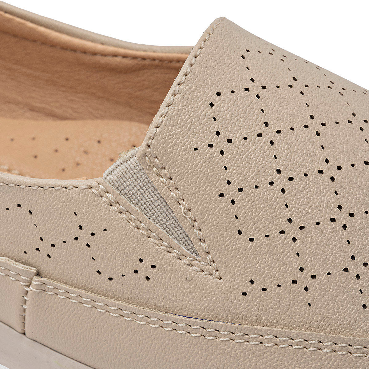 Zapato confort beige Mora Confort para mujer