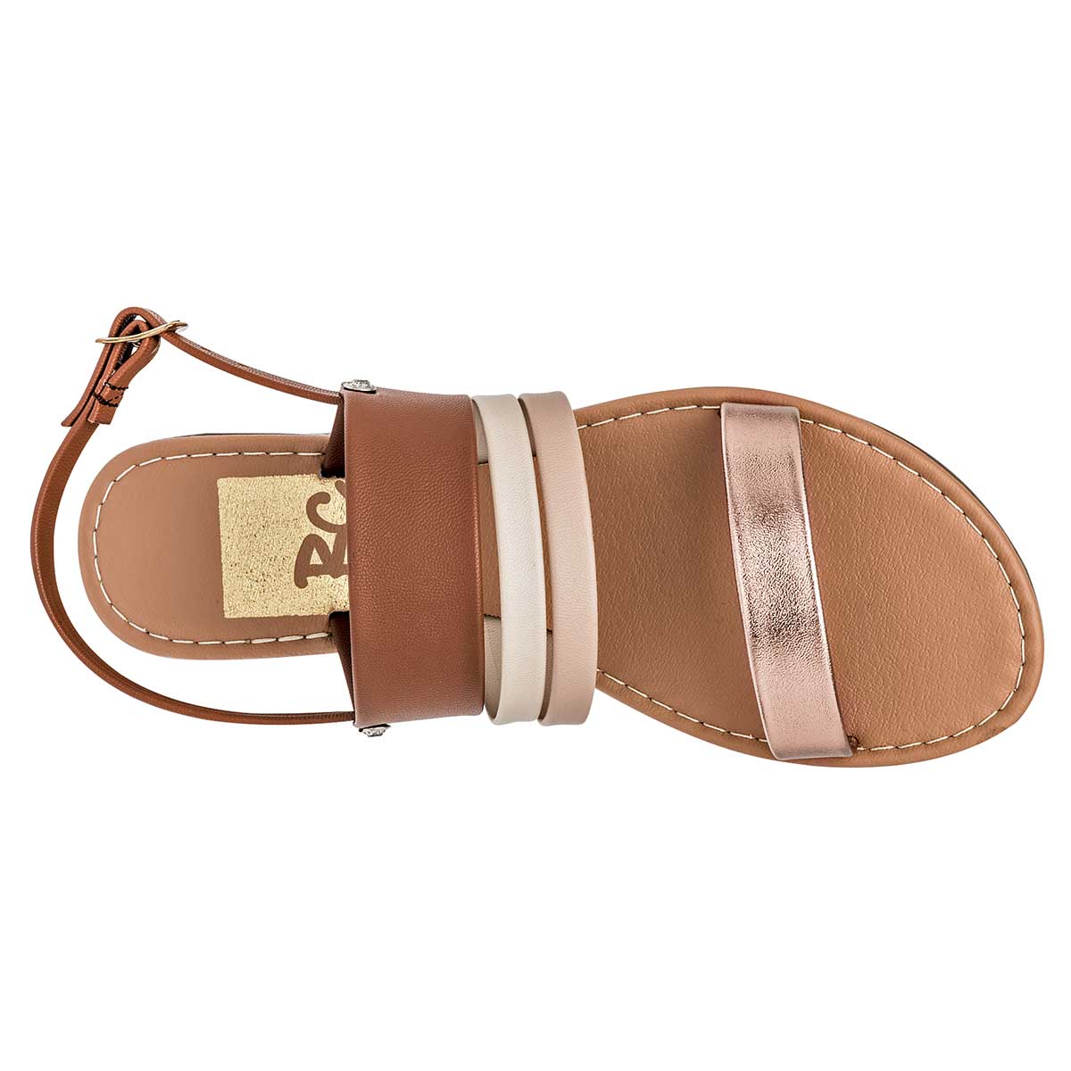 Sandalia para mujer marca Been Class Beige cod. 108153