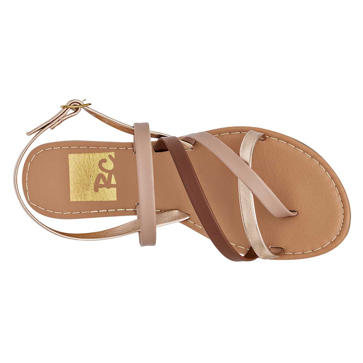 Sandalia para mujer marca Been Class Nude cod. 108163