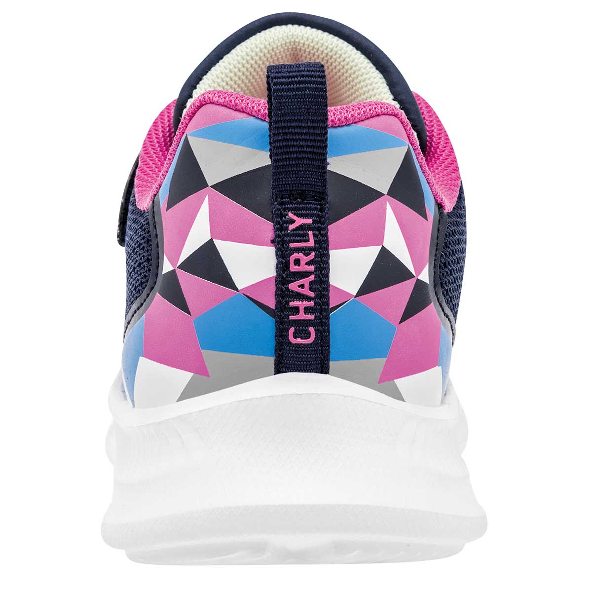 Tenis deportivo para niña marca Charly Azul Marino cod. 108301