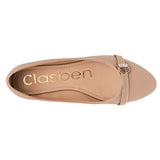 Balerina color beige para mujer marca Clasben cod. 108401