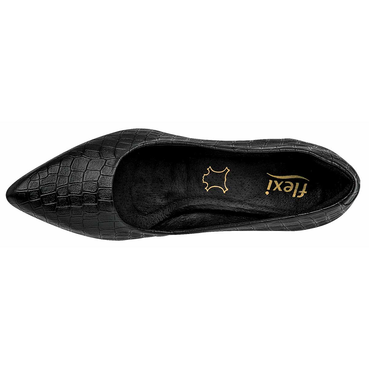 Zapatilla de vestir para mujer marca Flexi Negro cod. 108620