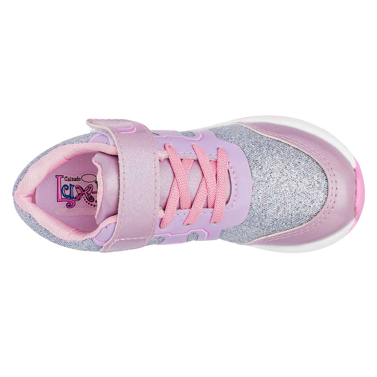 Tenis para niñas marca Lux-10 Lila cod. 108992