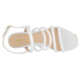 Sandalia para mujer marca Moramora Blanco cod. 109083