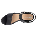 Sandalia con plataforma para mujer marca Moramora Negro cod. 109098