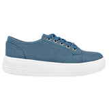 Tenis para mujer marca Moramora Azul Marino cod. 109115