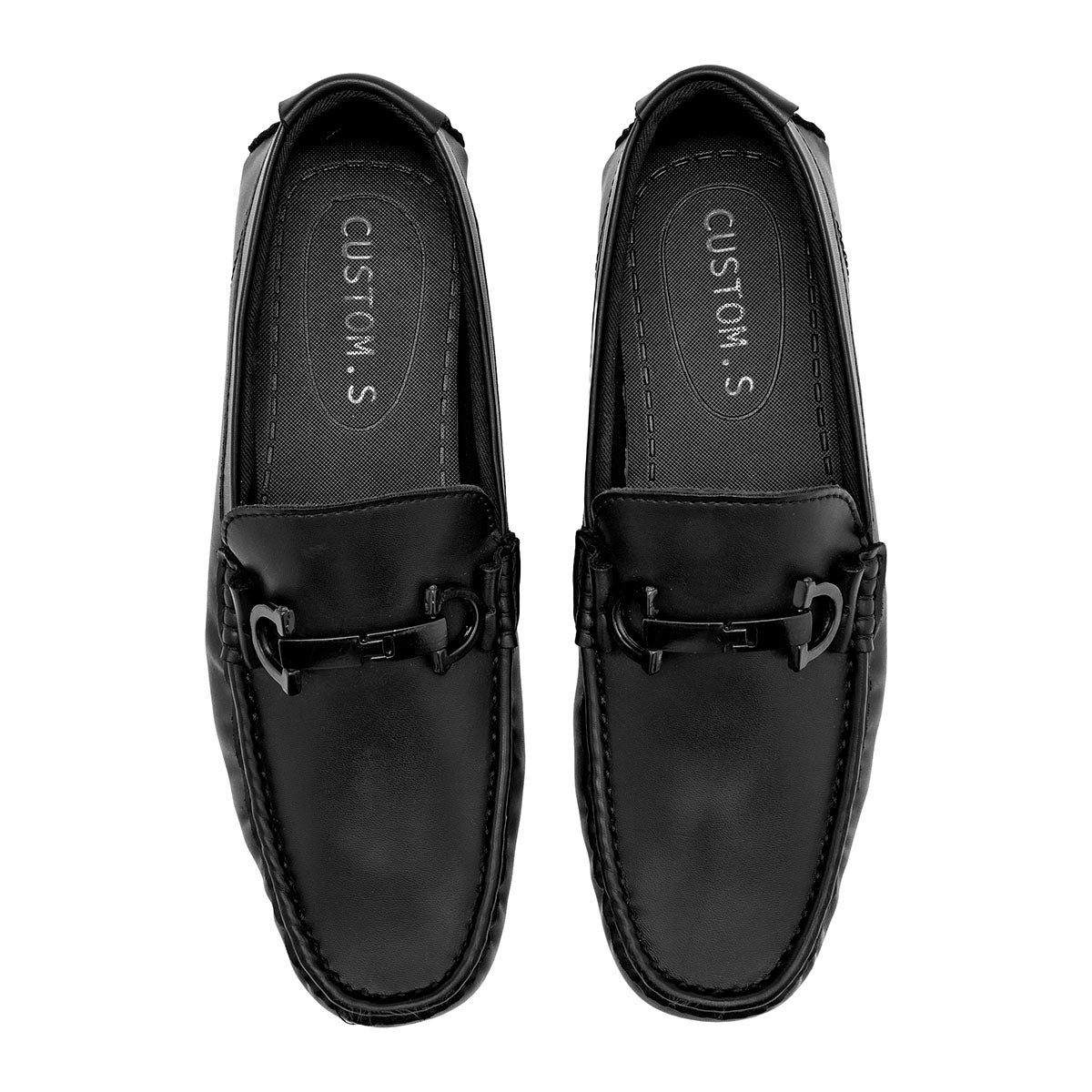 Mocasín Negro Total para hombre