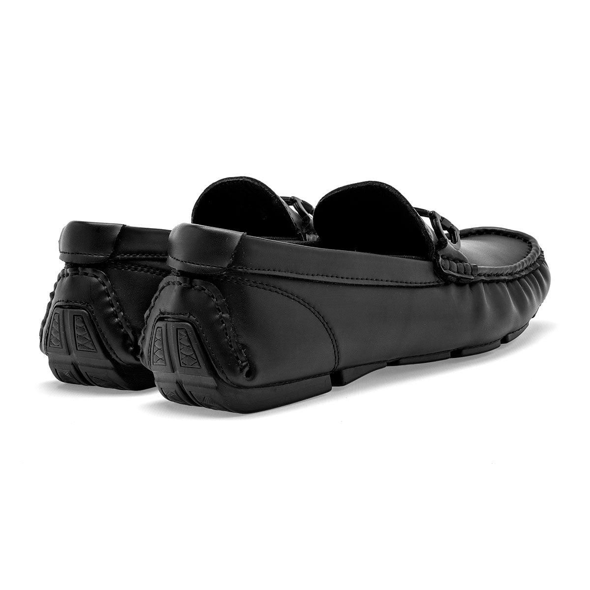 Mocasín Negro Total para hombre
