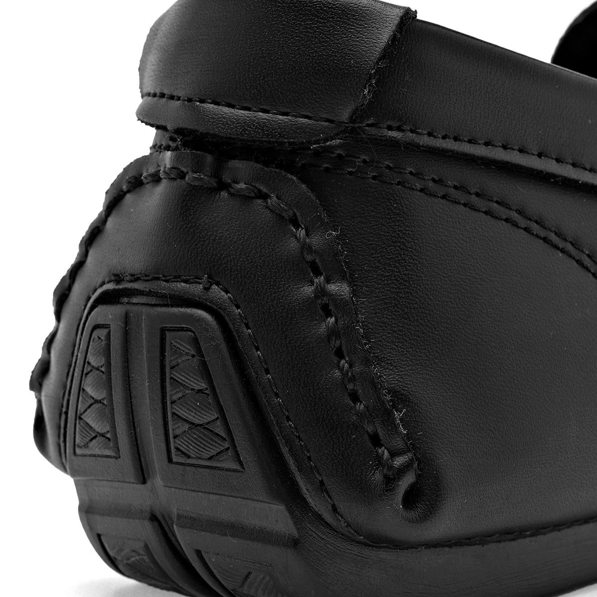 Mocasín Negro Total para hombre