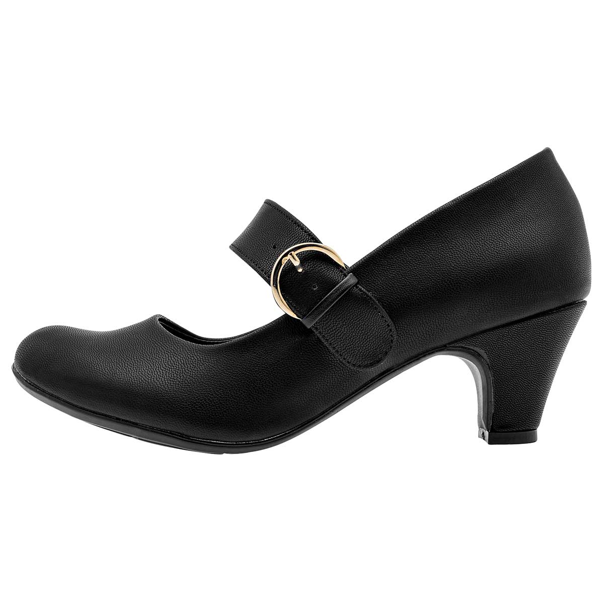 Zapatilla para mujer marca Poptops Negro cod. 109265