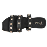 Sandalia para mujer marca Risel Negro cod. 109294