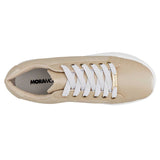 Tenis para mujer marca Moramora Beige cod. 109657