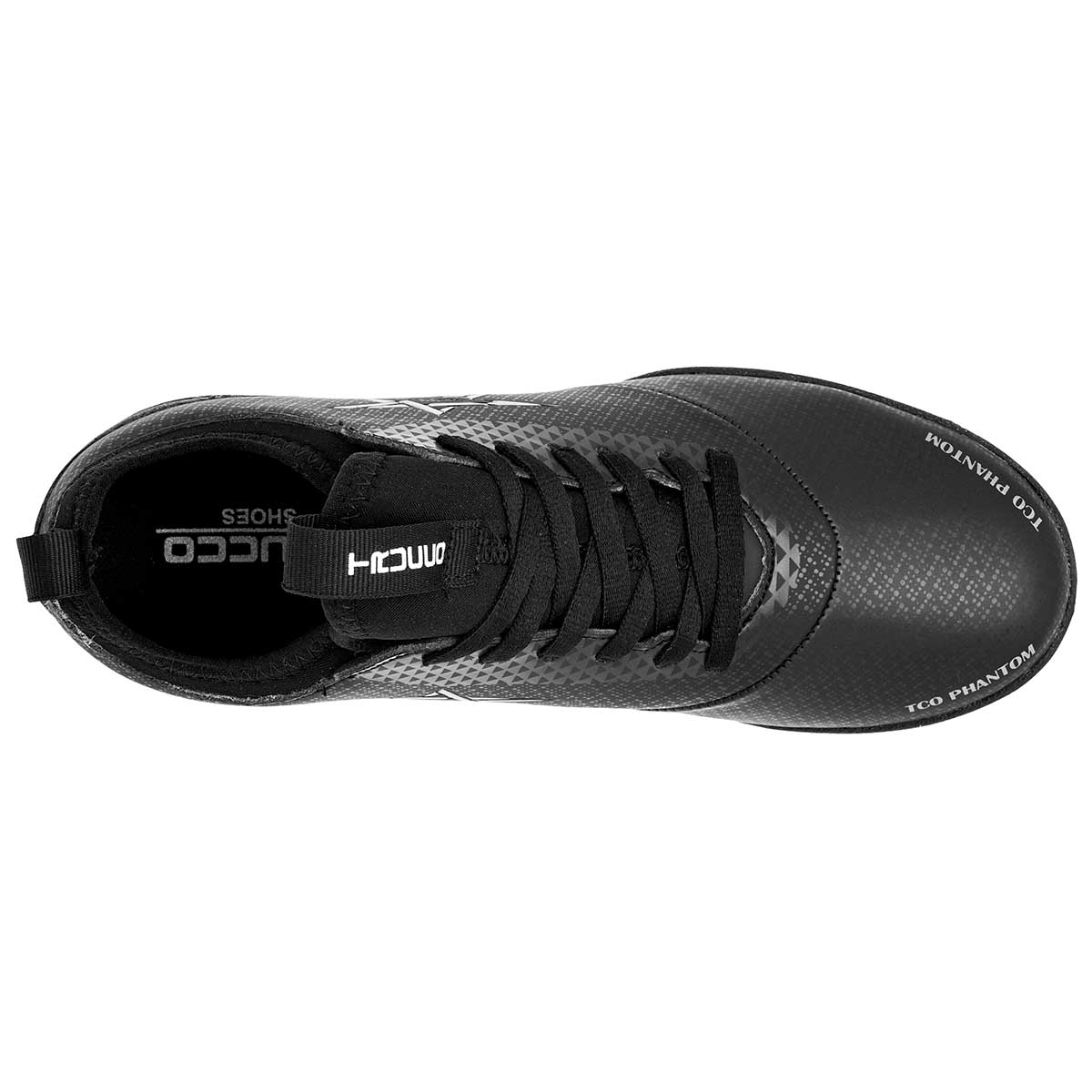 Tenis futbol turf para Niño marca Trucco Negro cod. 110008