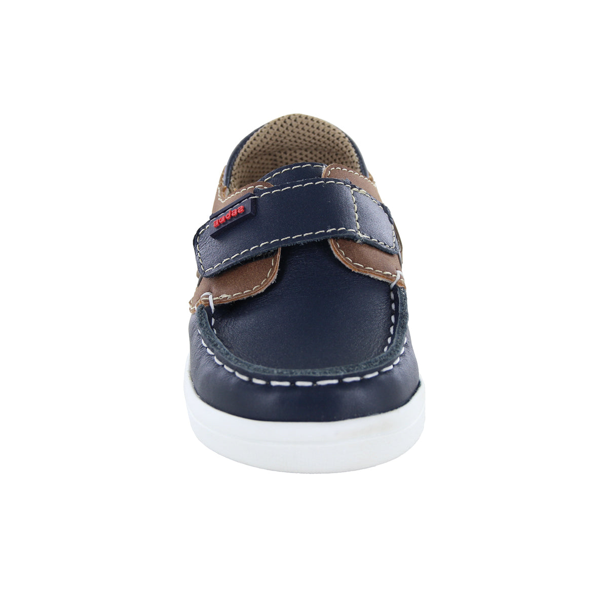 Zapato casual de piel para Niño marca Audaz Azul Marino cod. 110150